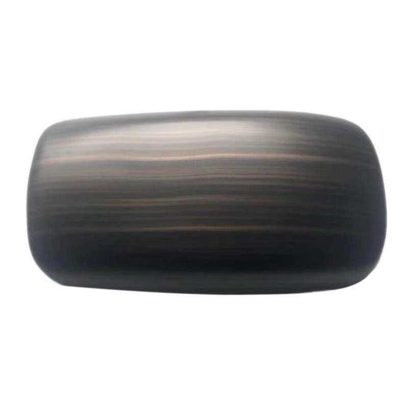 Peach Wood Grain Car Center Console Armrest Box Panel Cover Trim