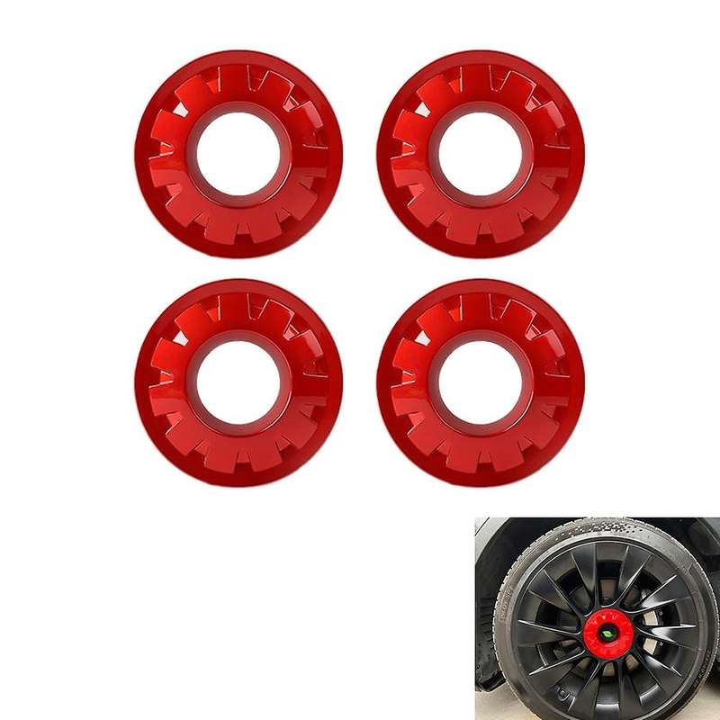 For Tesla Model Y 20 Inch Wheel Hub Center Cover Dustproof Decor E