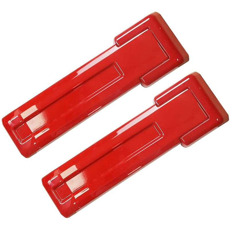 Tailgate Hinge Cover Spare Tire Rear Door Bracket Trim Cover ,red