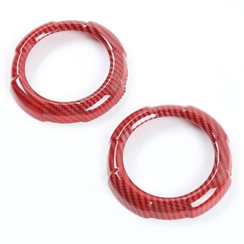 Air Conditioning Vent Outlet Ring for Suzuki Jimny,red Carbon Fiber