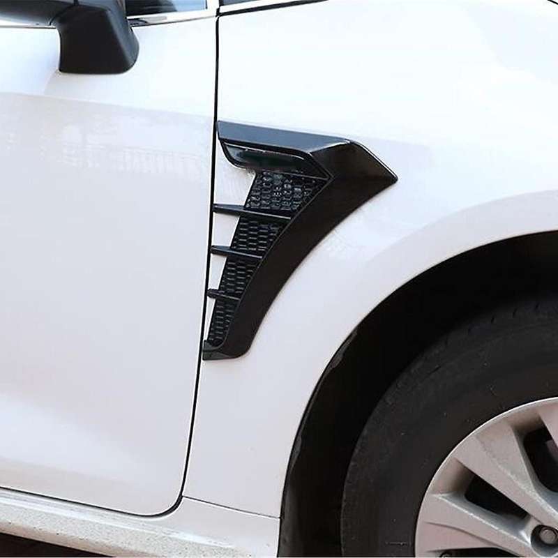 Car Splitter Spoiler Modification Side Mesh Ventilation Grille Fender