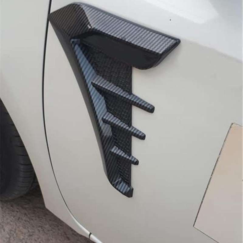 Car Splitter Spoiler Modification Side Mesh Ventilation Grille Fender