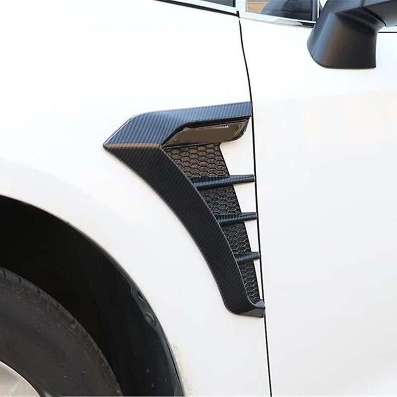 Car Splitter Spoiler Modification Side Mesh Ventilation Grille Fender