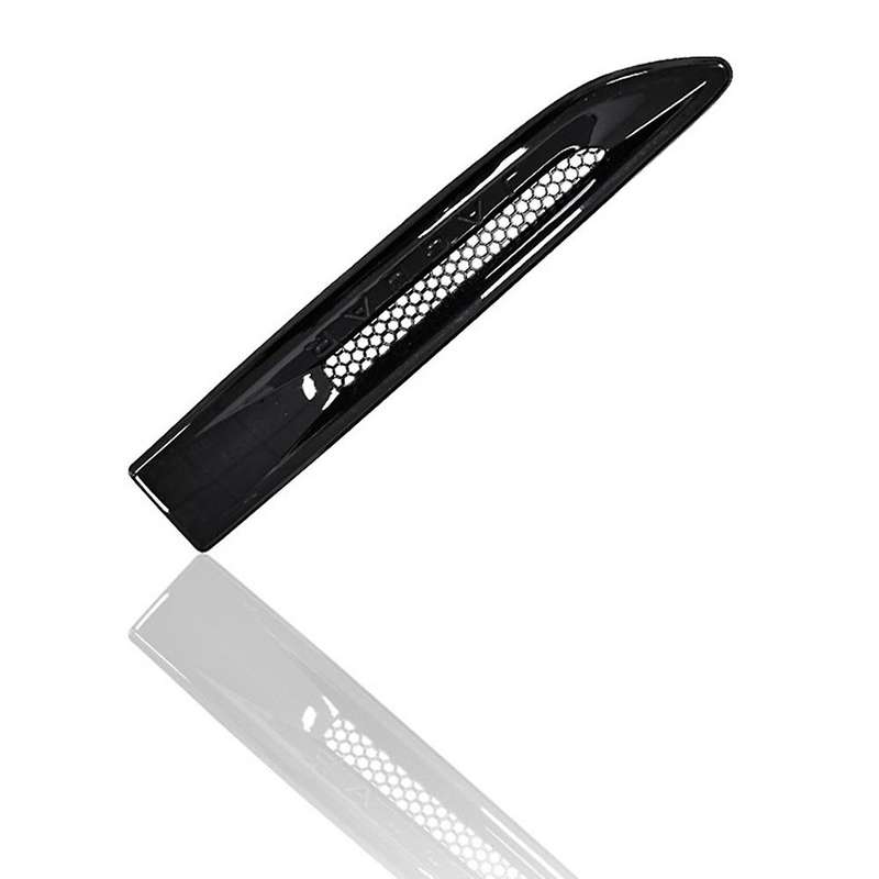 For -jaguar Xel 2018 2019 Car Side Fender Air Vent Cover,black