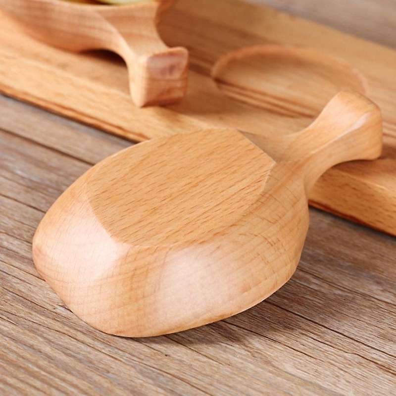 Japan Style Dipping Sauce Dishes Wood Plates Seasoning Dishes