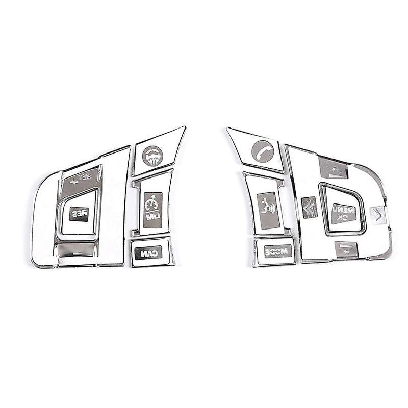 Car Steering Wheel Button Sequin Decorative Protection Sticker