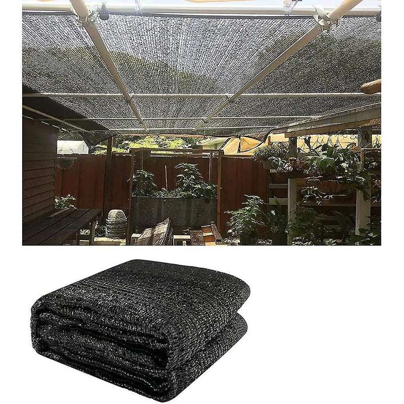 50% 10ft X 20ft Sunblock Shade Net for Garden Flower Plant Greenhouse