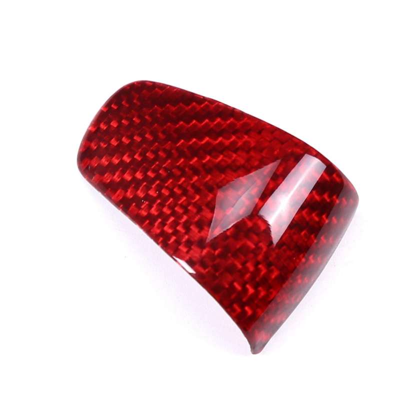 Fit for Ford Real Carbon Fiber Car Gear Shift Head Trim Cover