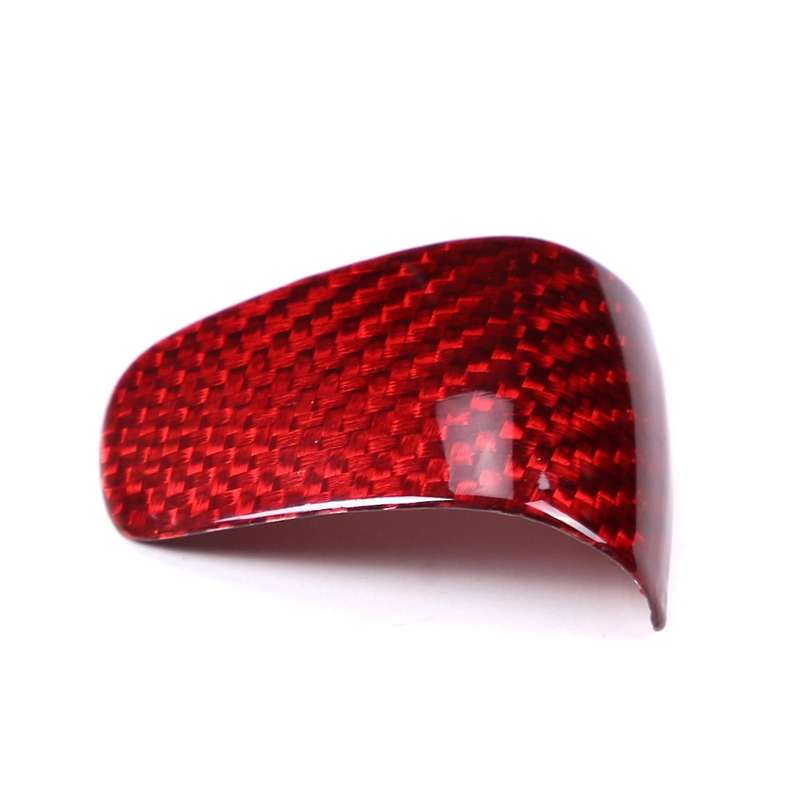 Fit for Ford Real Carbon Fiber Car Gear Shift Head Trim Cover