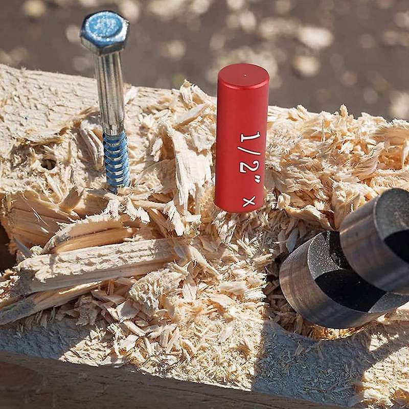 7pcs Precision Aluminum Setup Bars for Router and Table Saw (red)