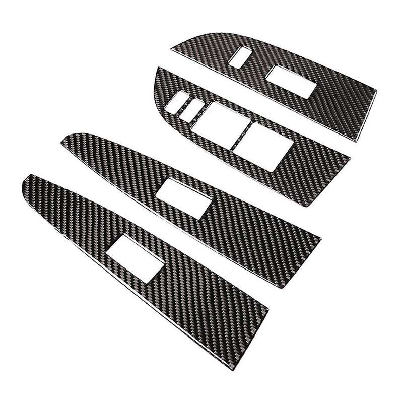 Carbon Fiber Glass Lift Switch Cover Trim for Toyota Highlander 09-13