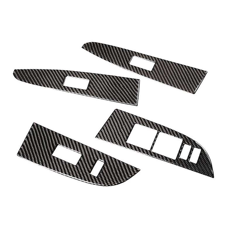 Carbon Fiber Glass Lift Switch Cover Trim for Toyota Highlander 09-13