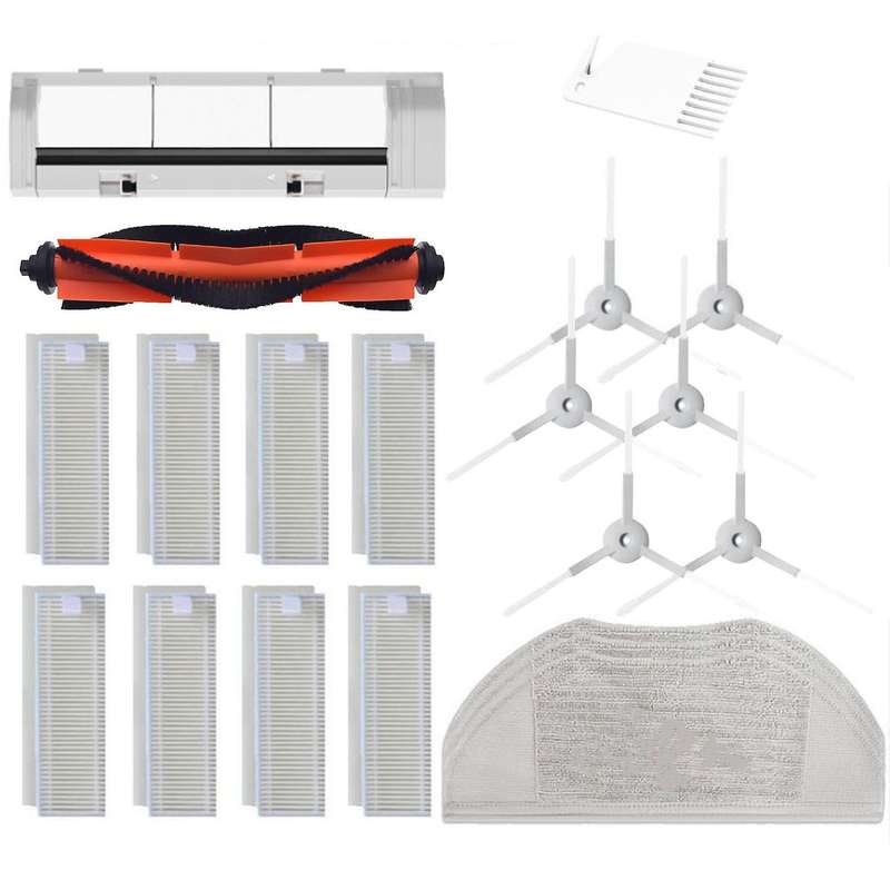 Filter Roller Side Brush Mopping Cloth Kits for Xiaomi G1/mjstg1