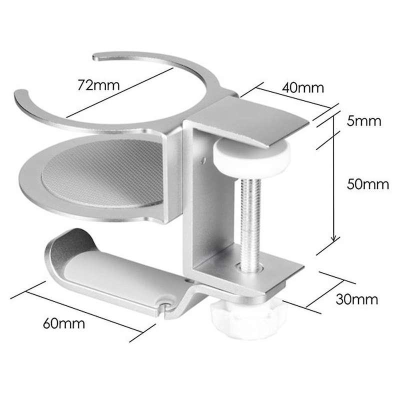 Aluminium Alloy Headphone Holder Headset Bracket Hanger Metal