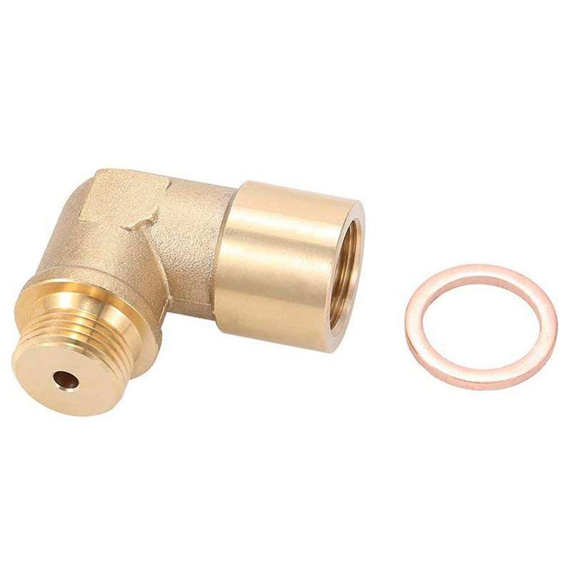 3x Angle 90 Lambda O2 Oxygen Sensor Extender Spacer for Decat