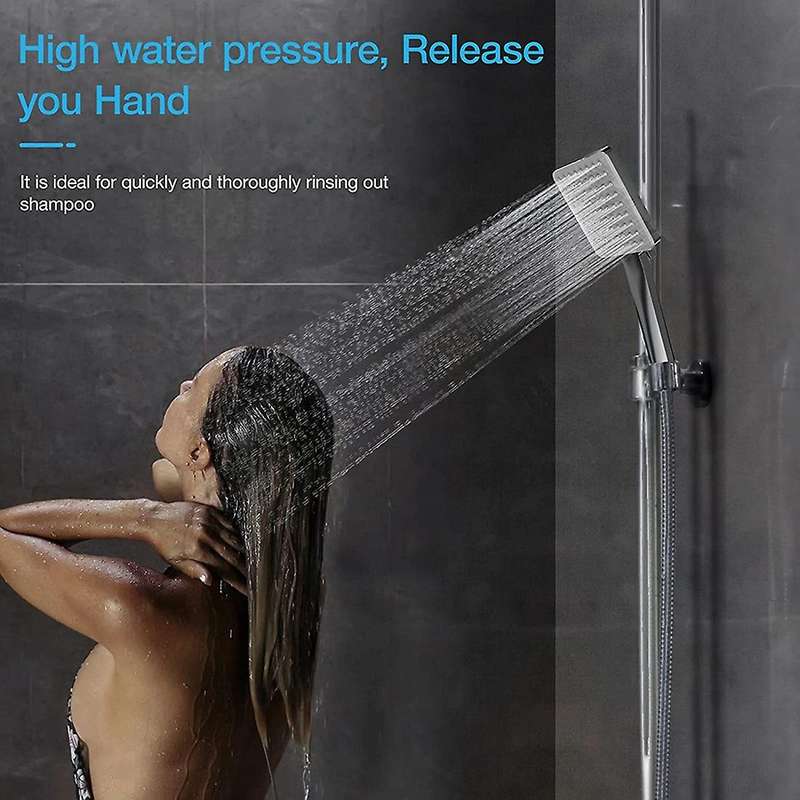 Shower Head and Hose High Pressure - Shower Head with Hose 1.5m
