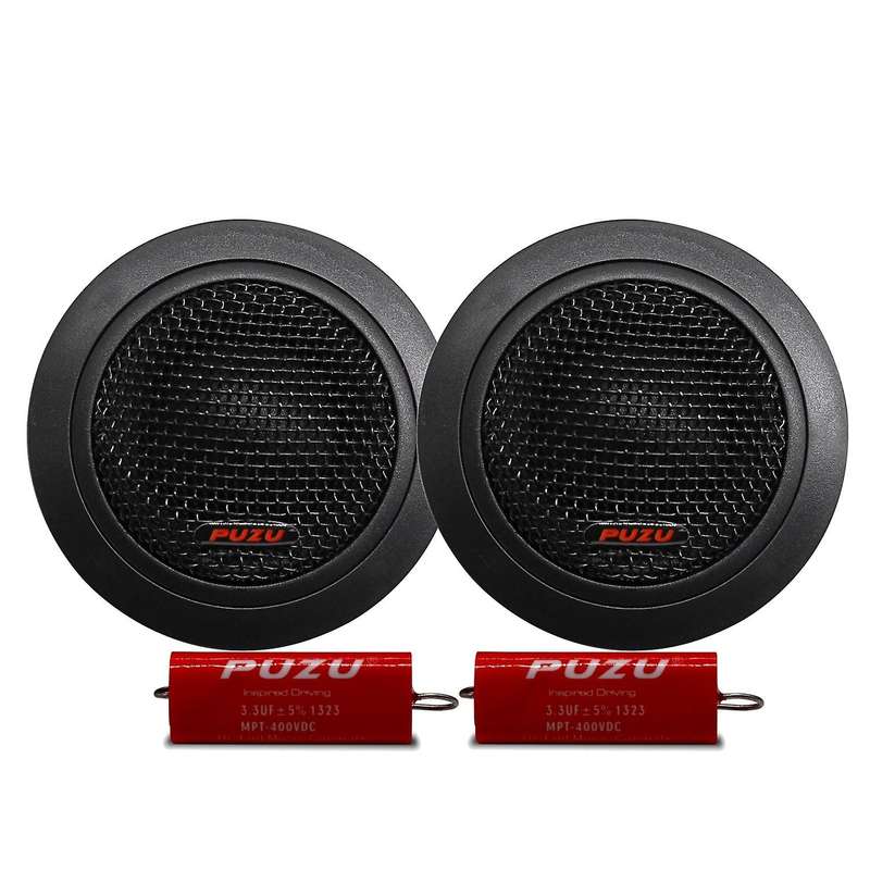 Puzu Pz-g20 25mm Asv Car Audio Tweeter Speakers 80w Output Power