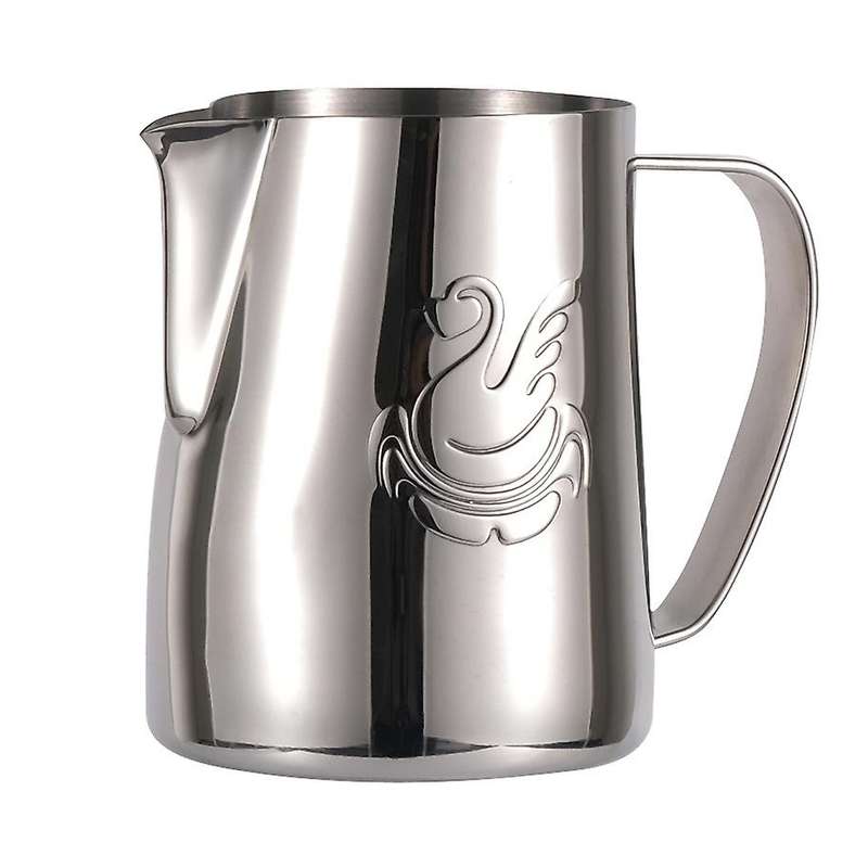 600ml Stainless Steel Coffee Pitcher Milk Frothing Cup,a