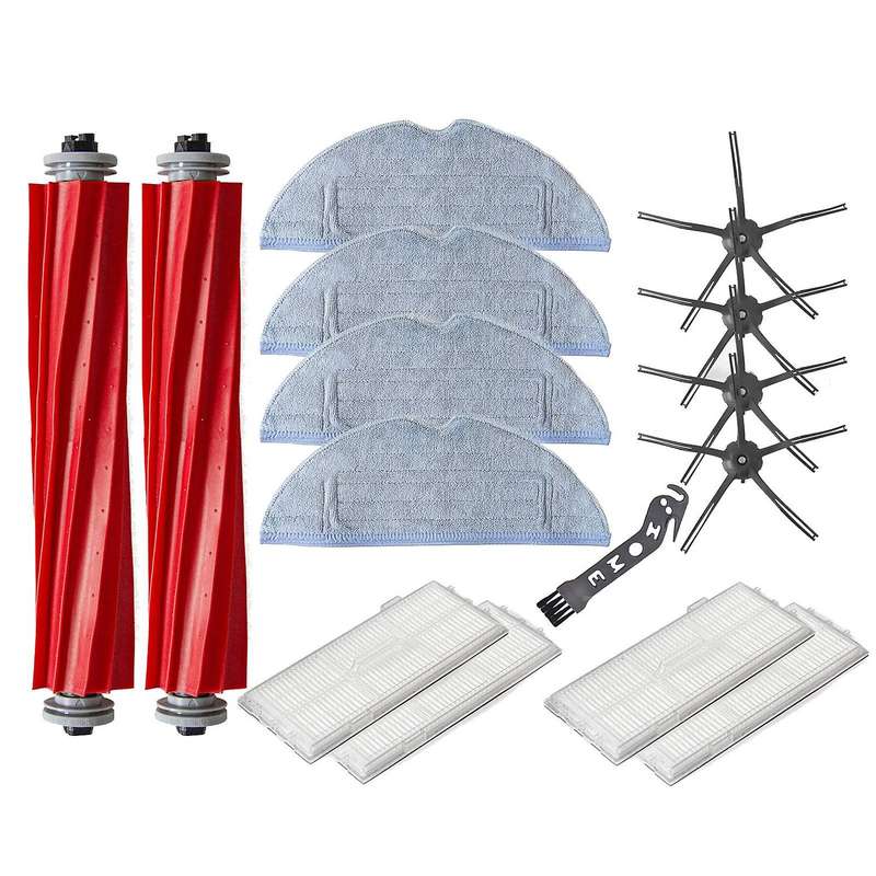 Main Brush Side Brush Hepa Filters Mop Cloth for Roborock S7 T7s