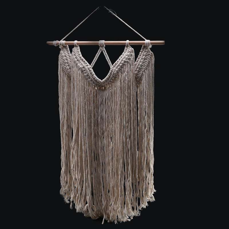 Macrame Wall Tapestry Wall Decor Boho Bohemian Woven Home Decoration