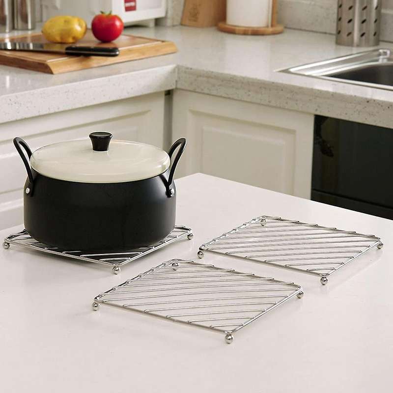 Trivets for Pans, Heat Resistant Pads for Kitchen Counter (3 Pack)