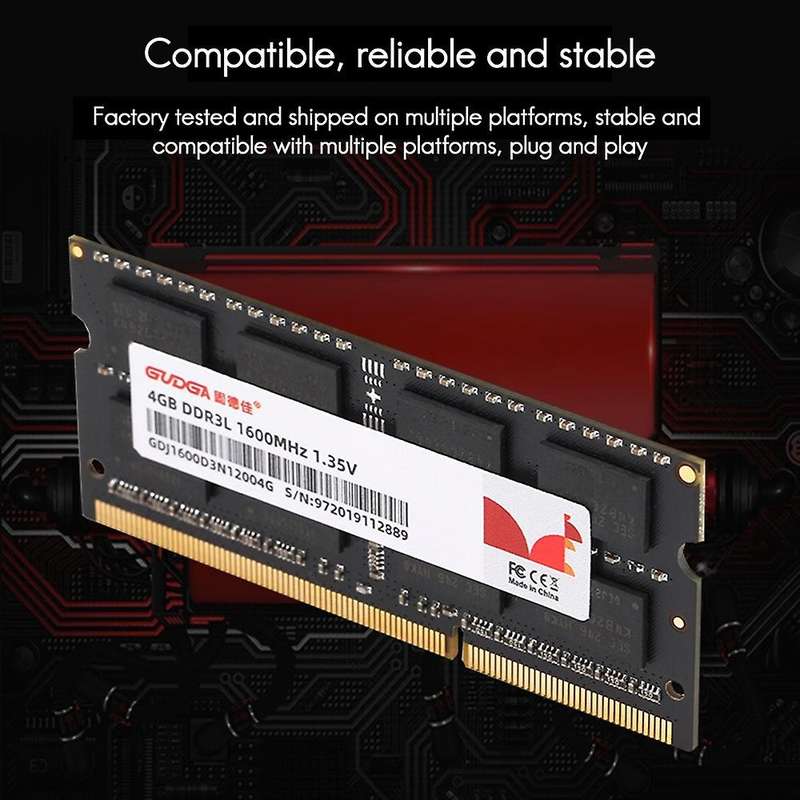 Gudga 4gb Laptop Gaming Memory Bar Compatible with 1333mhz