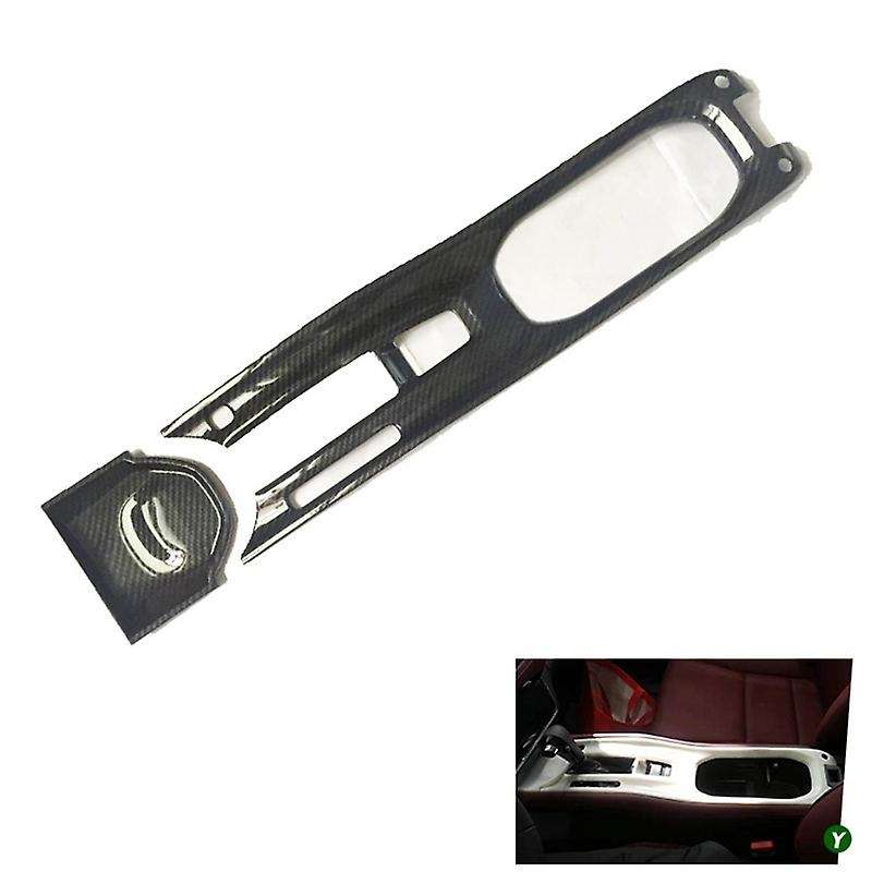 Carbon Fiber Central Control Gear Shift Panel for Honda Hrv 2015-2019