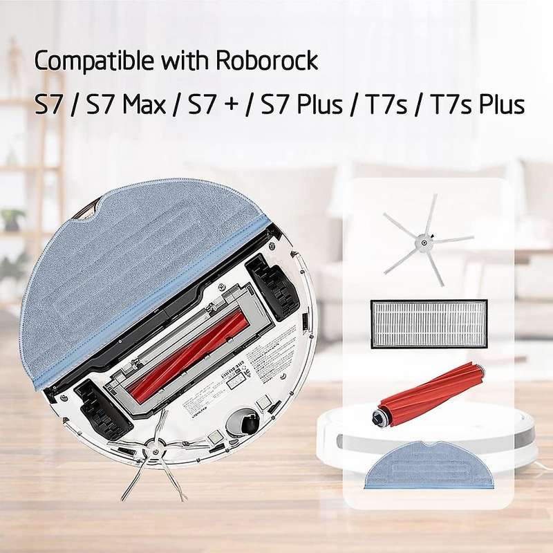 For Roborock S7 / T7s Plus / S7 Max Robot Vacuum Cleaner Spare Parts