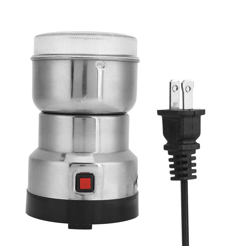 Electric Coffee Grinder Kitchen Cereals Nuts Grinding Machine Us Plug