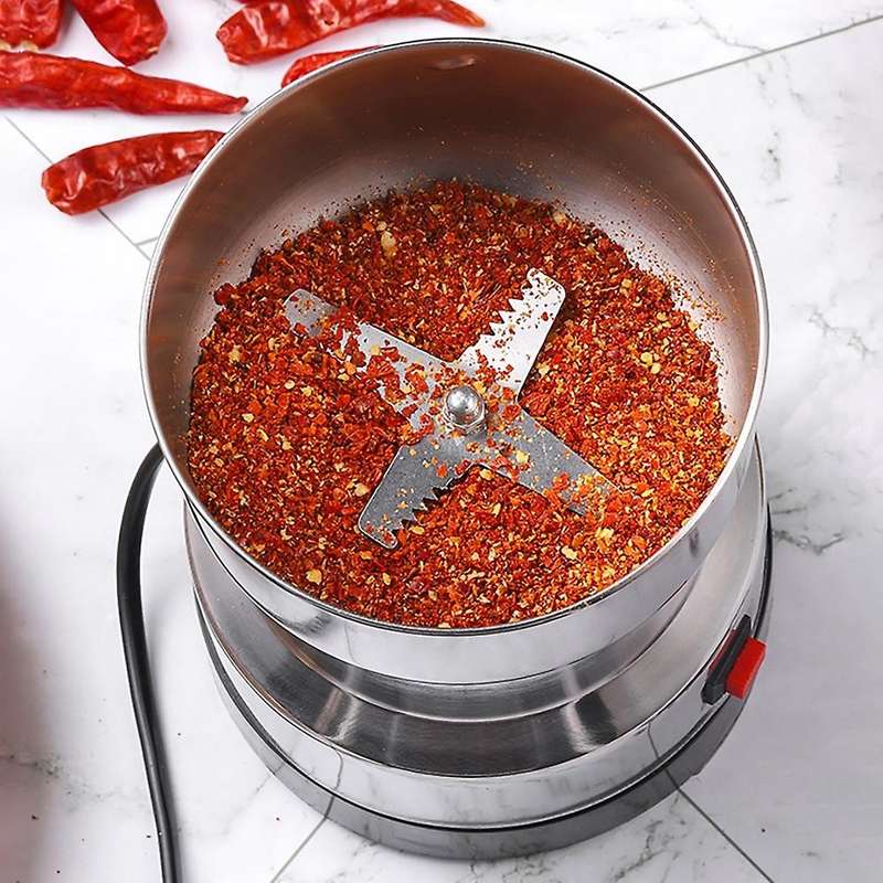 Electric Coffee Grinder Kitchen Cereals Nuts Grinding Machine Us Plug