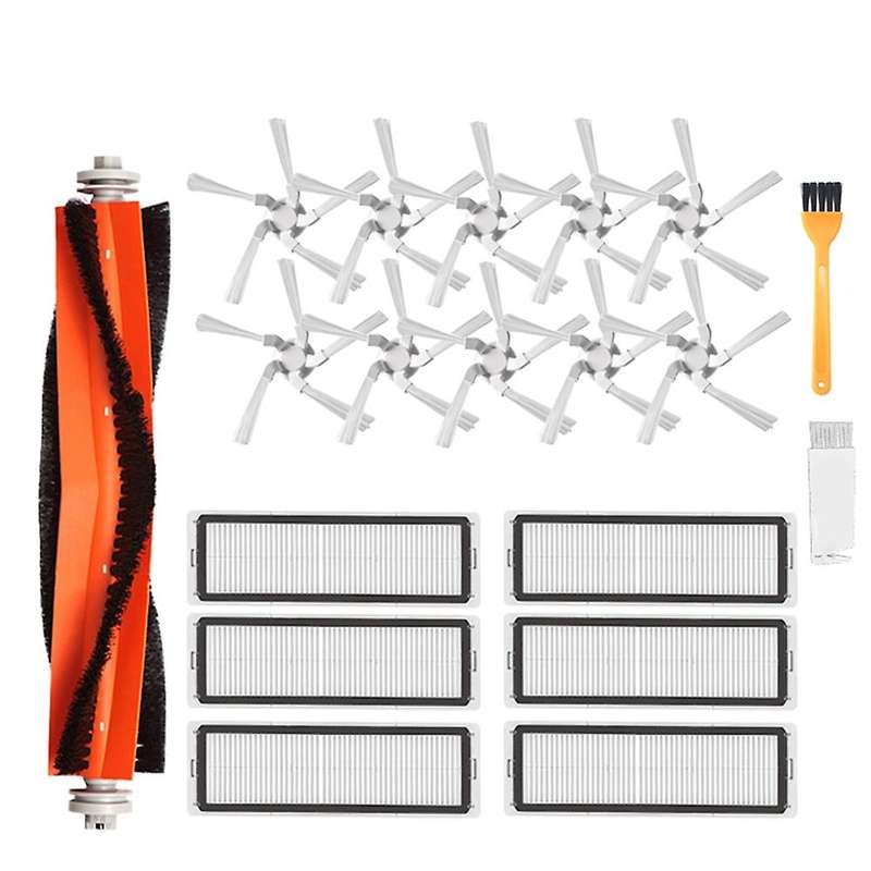 Roller Brush Side Brush Filter Replacement Parts for Dreame Bot