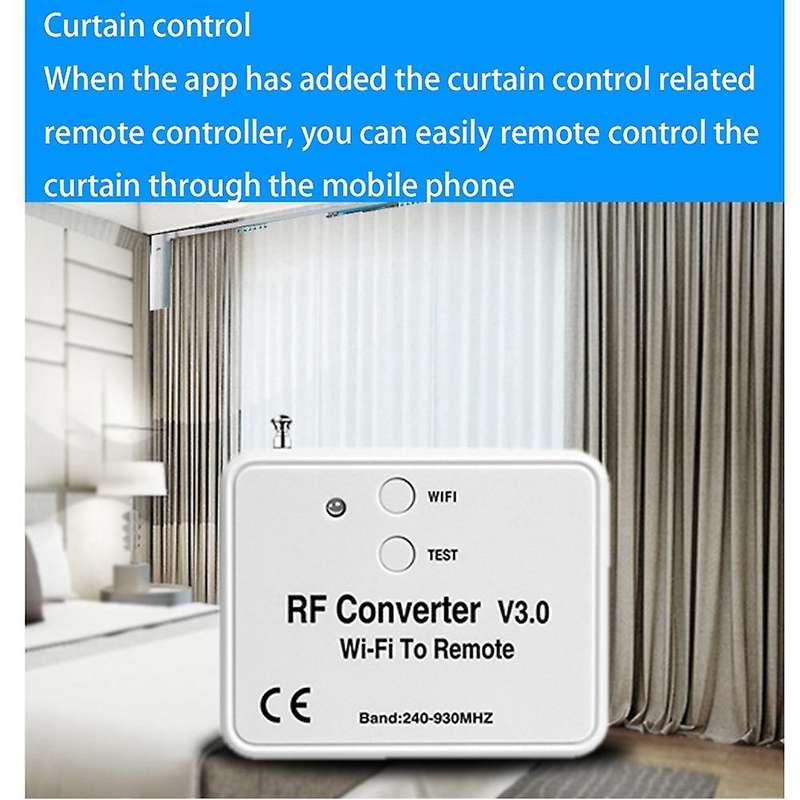 Wifi Remote Control Converter Rf Radio Frequency Wifi 240-930 Mhz