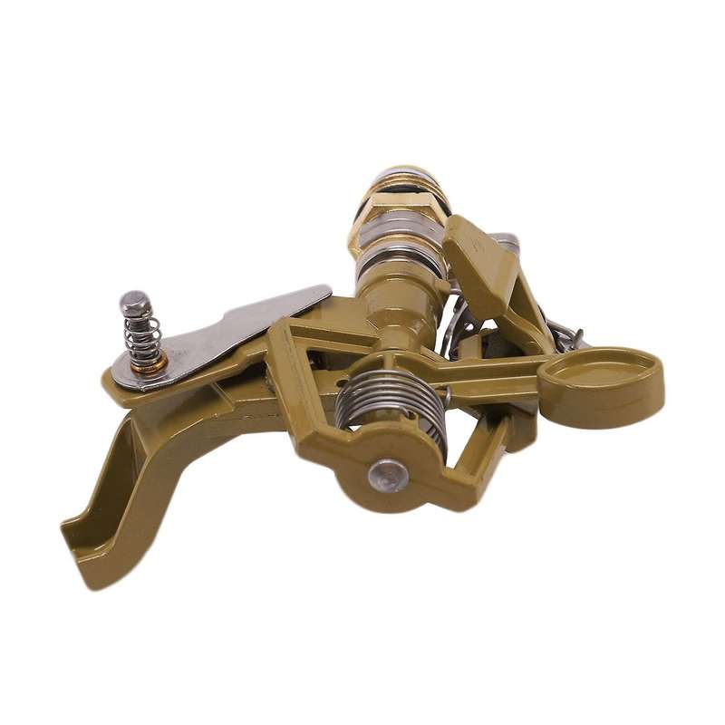 2x 360 Degree Rotary Irrigation Metal Impulse Spike Hose Sprinkler