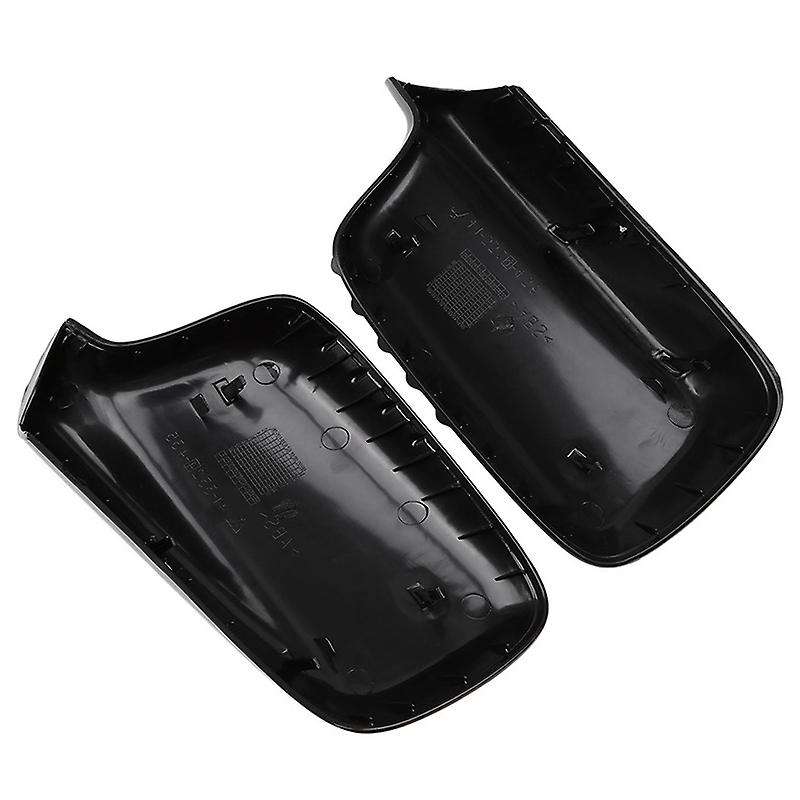 Abs Black Side Rearview Mirror Cover for Bmw E46 E65 E66 E67(left)