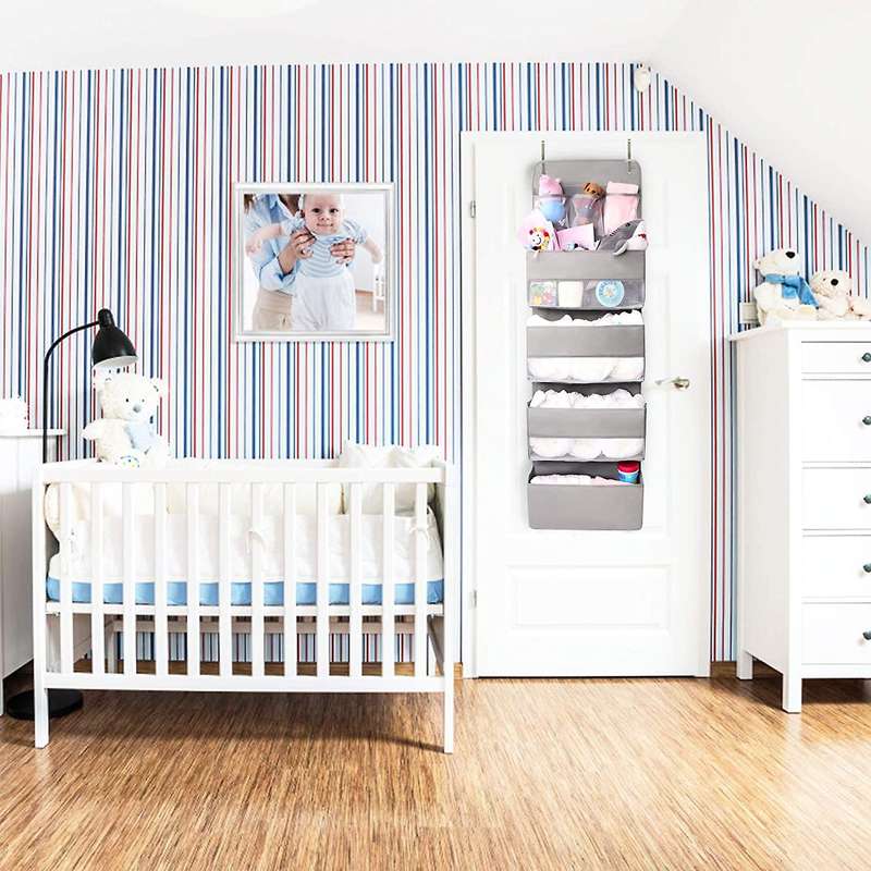 Over Door Hanging Organizer Storage - Pockets Closet Wall Mount