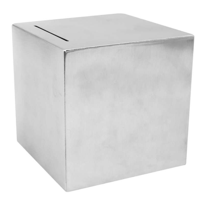Safe Piggy Bank Stainless Steel,can Only Save Cannot Be Taken Out