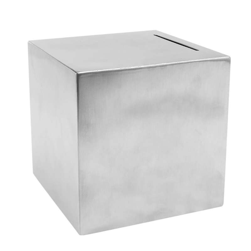 Safe Piggy Bank Stainless Steel,can Only Save Cannot Be Taken Out