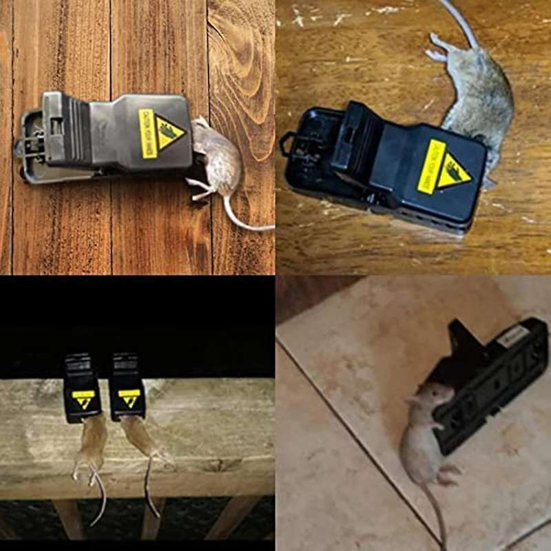 Small Mousetrap Indoor Working Mousetrap with Detachable Bait Cup