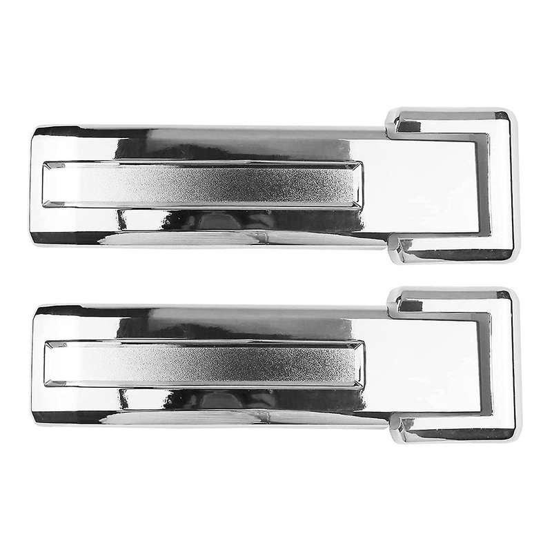 Tailgate Hinge Cover Spare Tire Rear Door Bracket Trim Cover ,silver