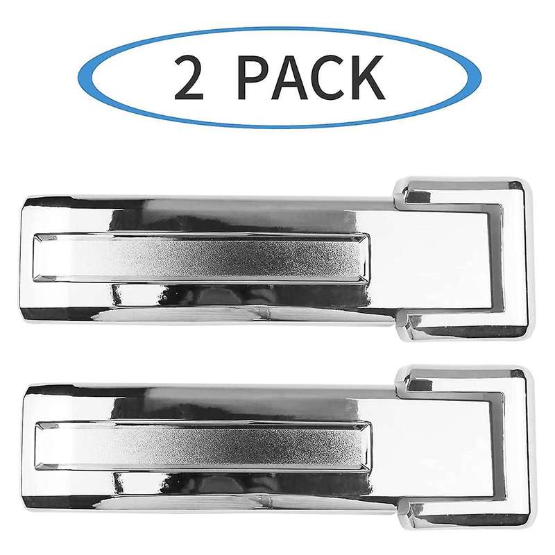Tailgate Hinge Cover Spare Tire Rear Door Bracket Trim Cover ,silver
