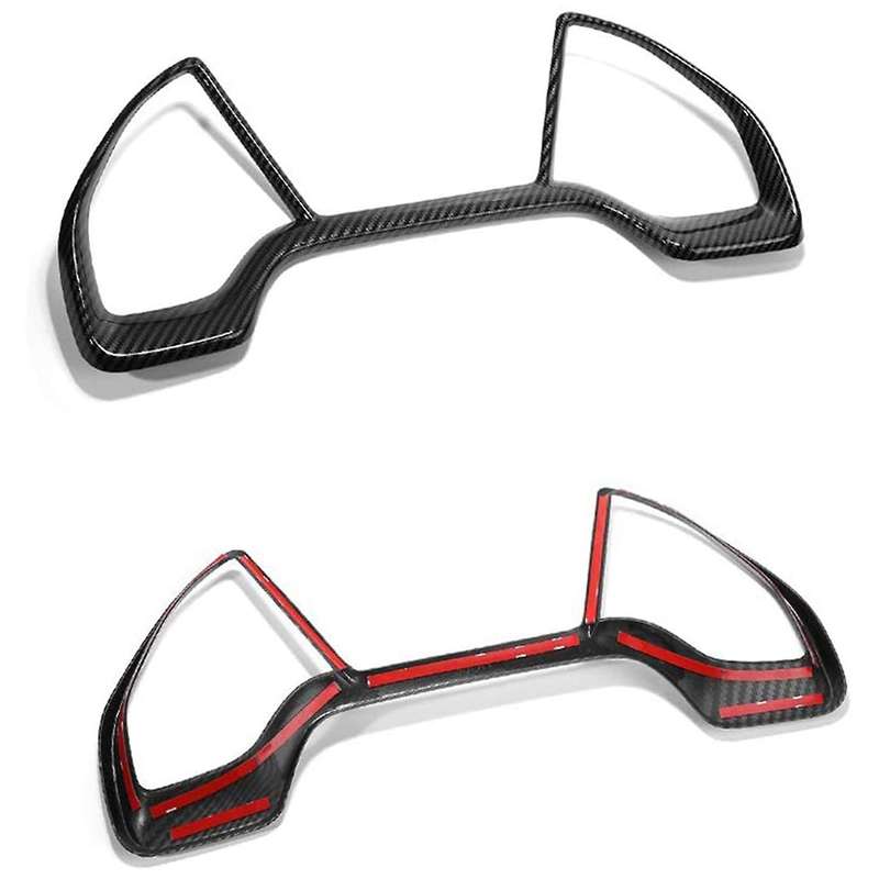 Dashboard Trim Cover Frame Abs Carbon Fiber Style for Honda Civic