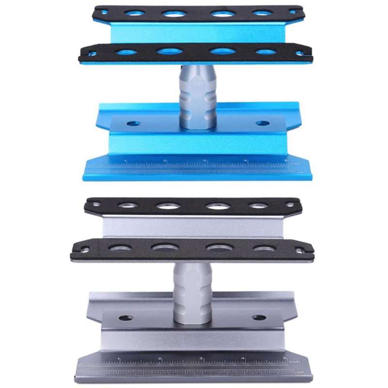 Metal Rc Car Workstation Work Stand Repair for 1/8 1/10,grey