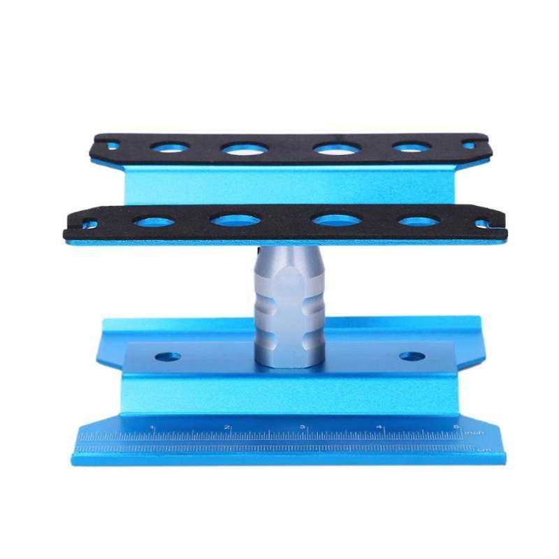 Metal Rc Car Workstation Work Stand Repair for 1/8 1/10,blue