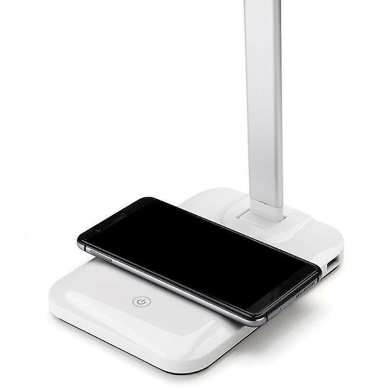 Led Desk Lamp,with Usb Charging Port,press Control