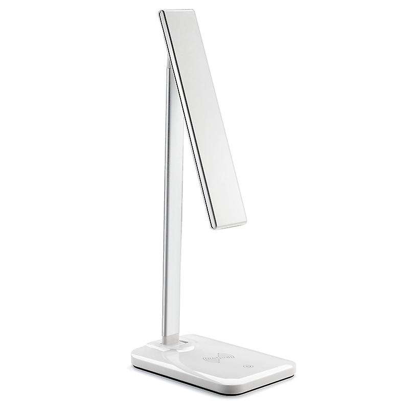 Led Desk Lamp,with Usb Charging Port,press Control