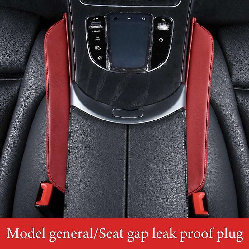 2pcs Car Seat Anti-leakage Plugs Car Seat Side Space Filling Strip 2