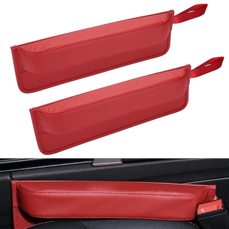 2pcs Car Seat Anti-leakage Plugs Car Seat Side Space Filling Strip 2