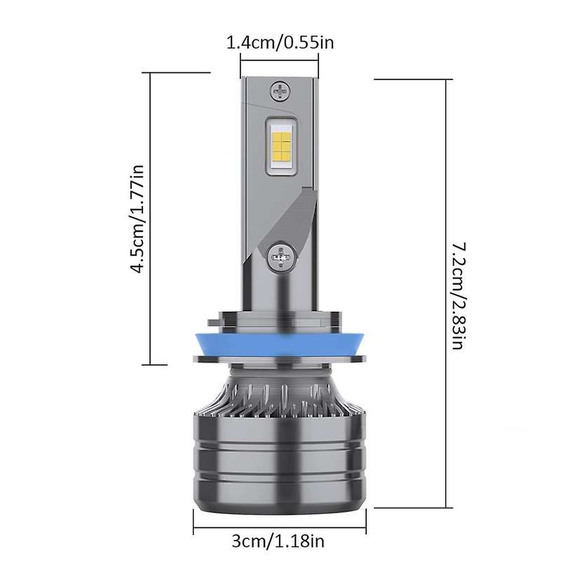 Led Headlight Bulbs, 28w 3000 Lumens Bright Led Headlights (h11)
