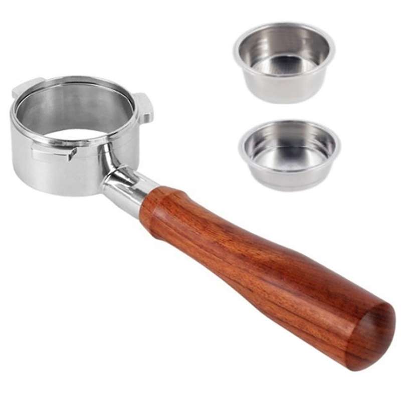 Coffee Bottomless Portafilter for Filter 51mm Filter Basket Coffee