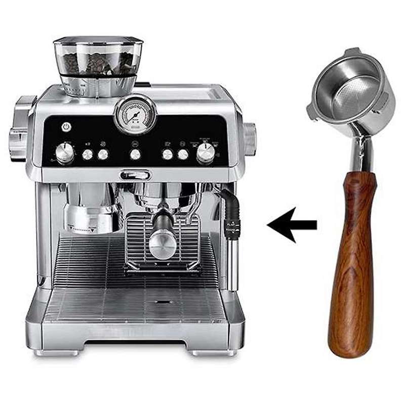 Coffee Bottomless Portafilter for Filter 51mm Filter Basket Coffee